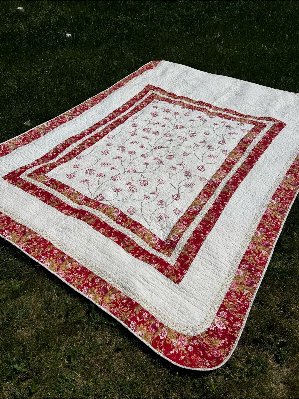 Vintage Quilted Blanket